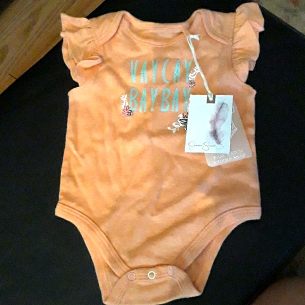 Jessica Simpson baby onesie